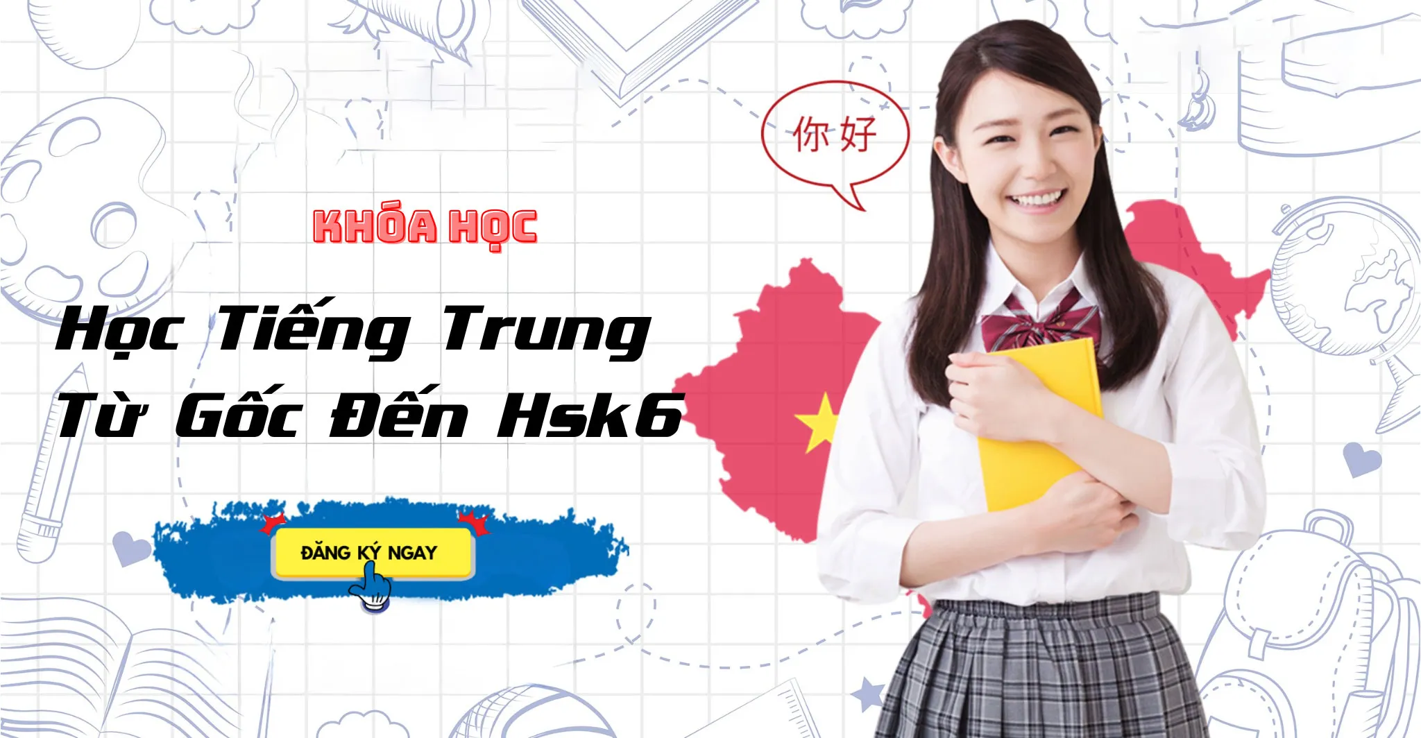 Khóa Tiếng Trung Cơ Bản tại Mộc Linh